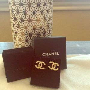 Channel Logo earrings